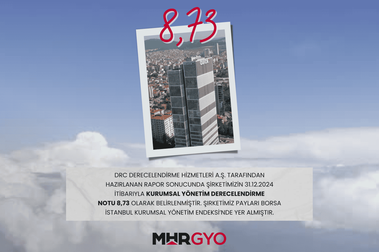 Our Corporate Governance Rating is 8.73!