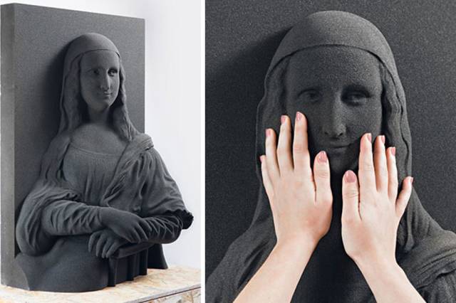 The Unseen Art adlı proje 3D yazıcıları kullanarak, sanat tarihinin en önemli eserlerinin kabartmalı baskılarını yaratıyor.