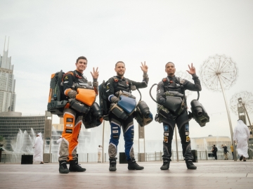 Dünyadaki ilk Jet Suit Yarışı, Dubai’de gerçekleşti