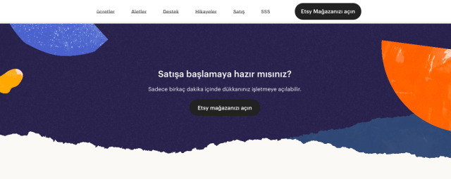 Etsy’de el emeği ürünlerinizi satmak isterseniz ihtiyacınız olan tüm bilgiler linkte: https://www.etsy.com/sell 