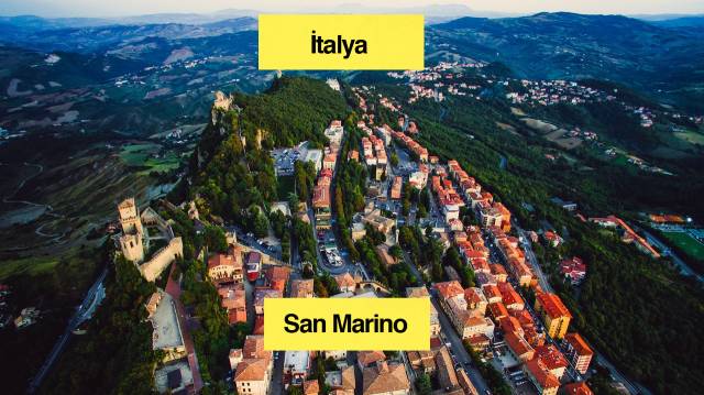 Dünyanın en küçük ülkesi San Marino