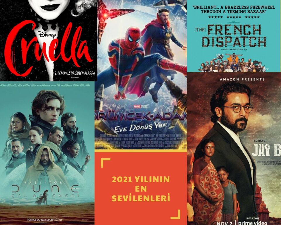 2021 yılına damgasını vuran filmler