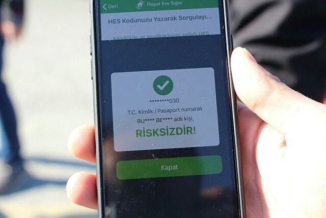 Bazılarımızın ezberlediği HES kodu konaklama sırasında sorgulanacak.