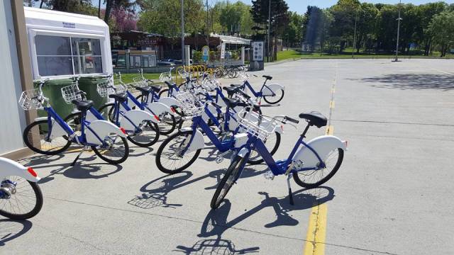 İsbike istasyonları şehrin her bölgesine yayılıyor.