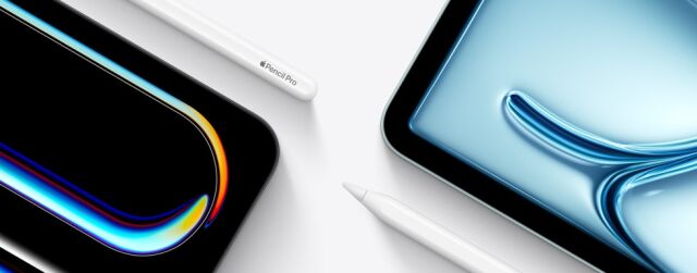 Apple Pencil Pro; sıkıştırma, döndürme, çift dokunma gibi duyarlı ve farklı dokunma hareketleriyle daha da gelişti.