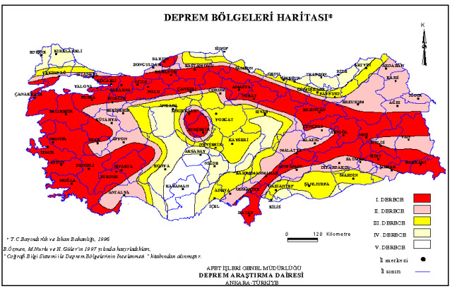 Uzun yıllardır okullarda, belediyelerde ve TV kanallarında gördüğümüz bu harita artık her zamankinden daha önemli.