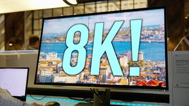 8K çözünürlüğe sahip televizyonlar teknoloji fuarlarında tanıtılmaya başladı.