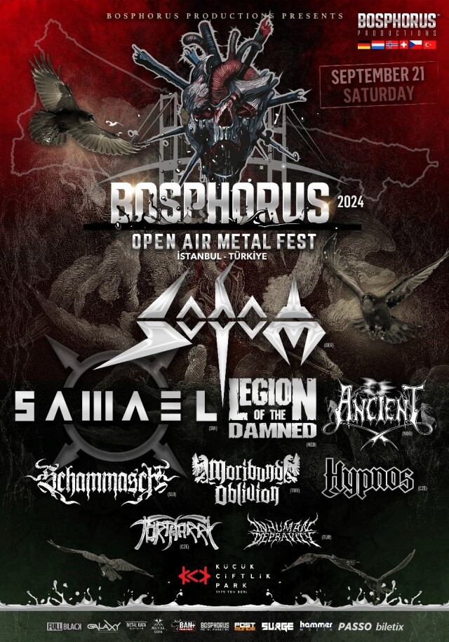 Bosphorus Open Air Metal Fest dünyaca ünlü pek çok metal grubunu seyirci ile buluşturmaya hazırlanıyor.  