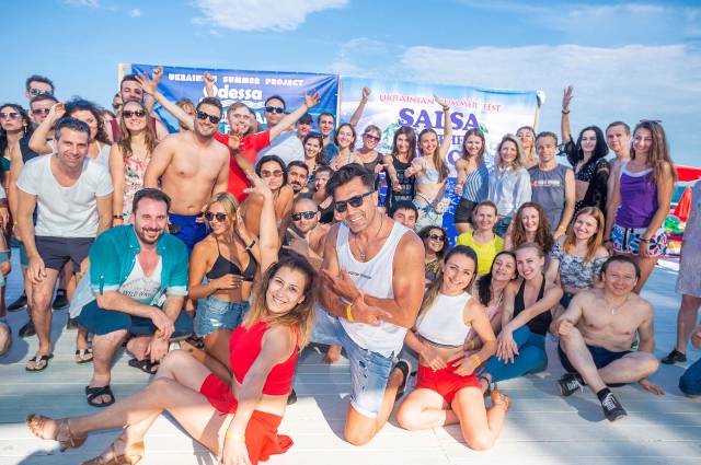 Odessa Dans Festivali’nden bir görüntü. 