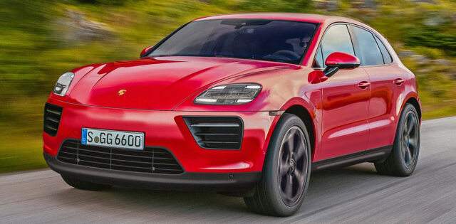 Macan eski bir model. Modelin elektrikli versiyonu 2023 yılında piyasaya sürülecek.