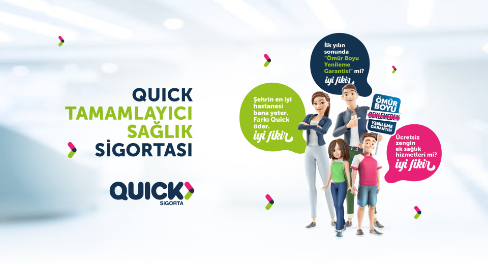 Quick Sigorta’dan sağlığınıza Quick farkı! Quick Tamamlayıcı Sağlık Sigortası