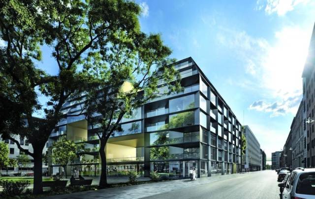 Almanya’da bir apartman.