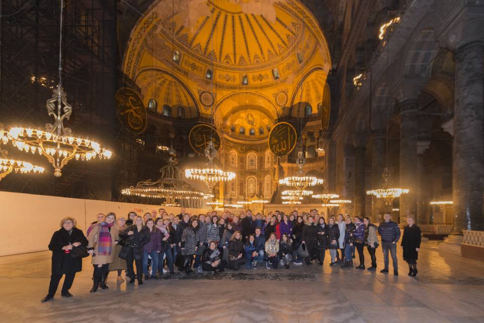 Ayasofya’yı bir de gece gözüyle görün