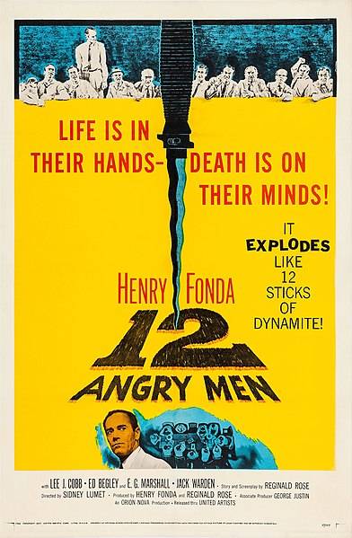 12 Angry Men film afişi.