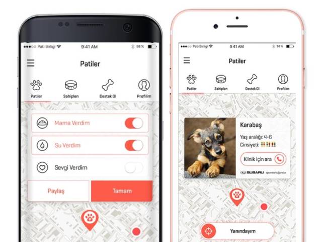 Hem Apple Store hem de Google Play’den indirilebilen uygulamanın kullanımı da çok basit.