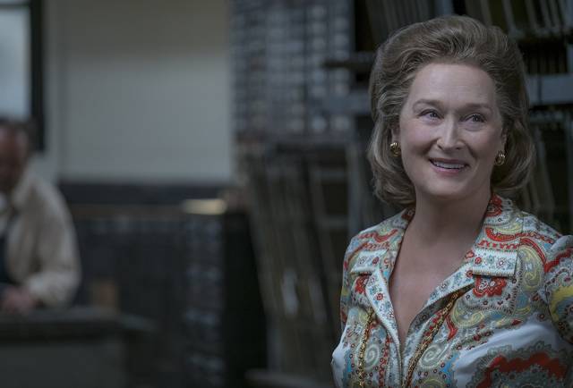 Meryl Streep, The Post’taki performansıyla En İyi Kadın Oyuncu ödülüne bir kez daha aday. 