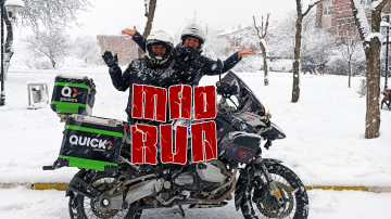 Motosiklet Kullanıcılarının Deli Sürüşü; Mad Run