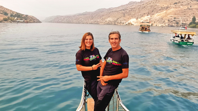 Quick Routes Ekibi, Halfeti Tekne Turunda