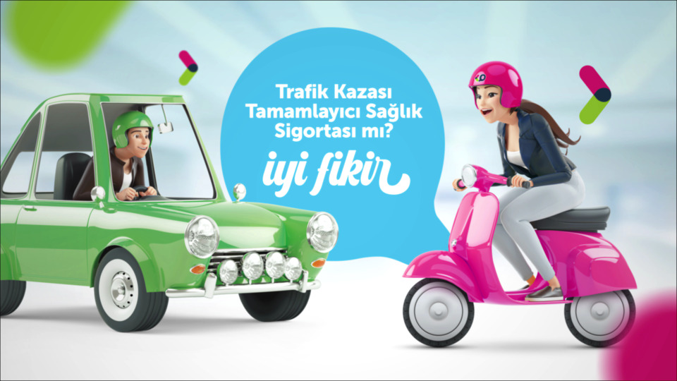 Tabii ki bir ilk, tabii ki Quick’ten: Trafik Kazası Tamamlayıcı Sağlık Sigortası