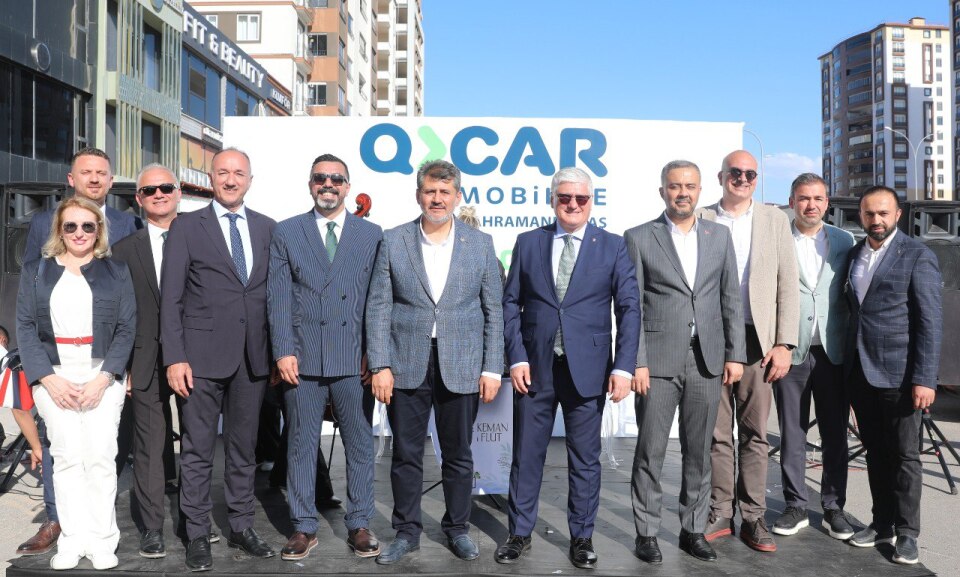  QCAR Mobilite’nin yepyeni şubesi Kahramanmaraş’ta hizmete girdi