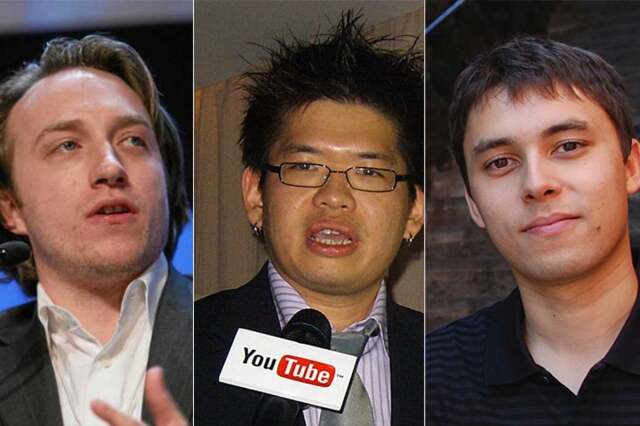 Chad Hurley, Steve Chen ve Jawed Karim