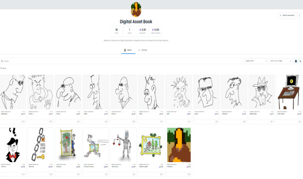 "Digital Asset Book" NFT Koleksiyonumuz
