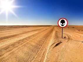 51. Bölge’ye hakim olan gizem, Nevada halkını da meseleye böyle esprili yaklaşmasına yol açmış. 