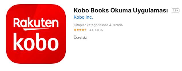 Kobo Books uygulamasında kitap okurken üzerine not alınabiliyor.