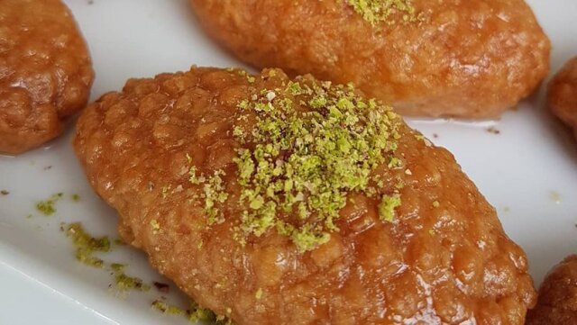 Kalburabastı tatlısı