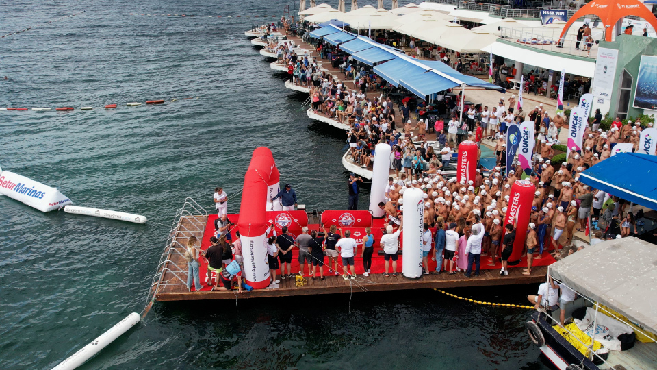 AquaChallenge Heybeliada Etabı’nda sporcular Quick ile kulaç attılar