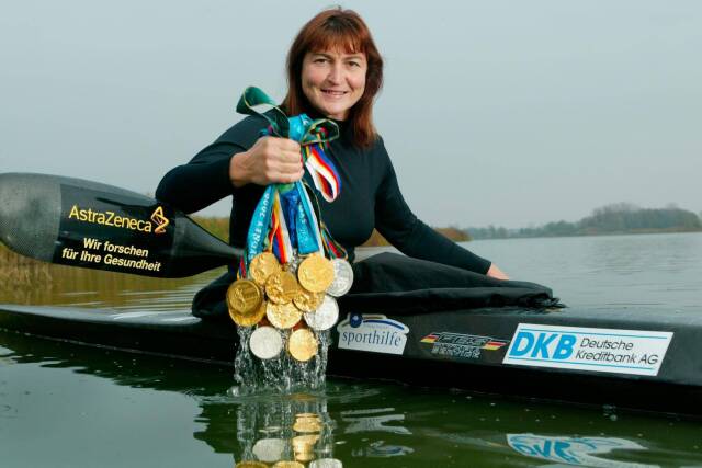 Birgit Fischer, hem Doğu Almanya hem de günümüzün Almanya’sı için mücadele etti. 