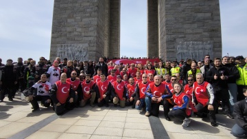 Motosiklet Kullanıcıları Şehitlerimiz için Sürdü !