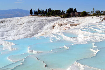Dünyanın 8.Harikası Pamukkale Travertenleri