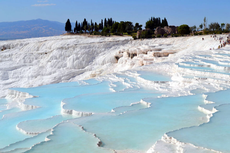 Dünyanın 8.Harikası Pamukkale Travertenleri