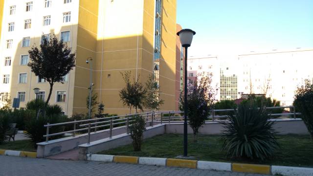 FSM Erkek Öğrenci Yurdu’ndan bir manzara.