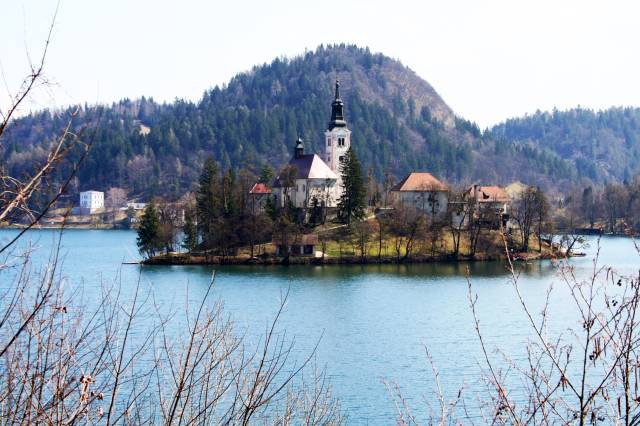 Bled’de manzaralara doyum olmuyor./Fotoğraf:Cenk Ertekin