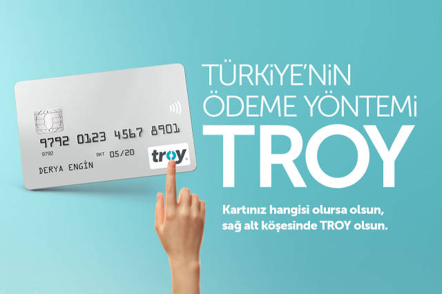 Türkiye'nin ödeme yöntemi TROY