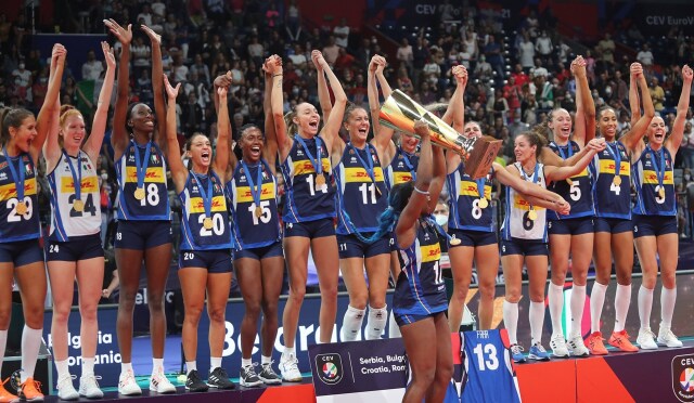 2021 Avrupa Kadınlar Voleybol Şampiyonası’nda kupa İtalya’nın oldu. 