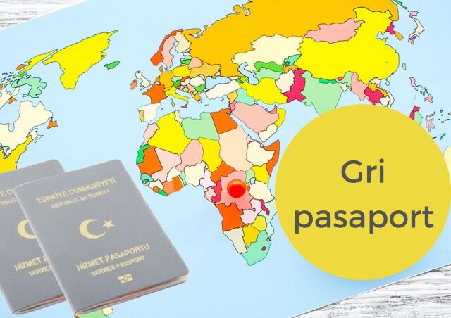 Gri pasaport nasıl alınır? Süresi nedir?