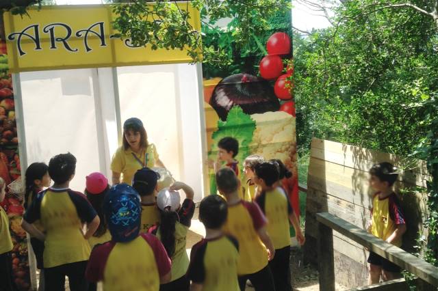 Mihribat Korusu’nun oyun parkuru, çocuklar için cezbedici. 
