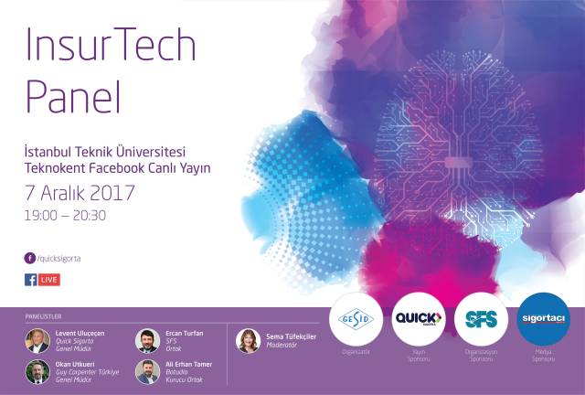 InsurTech Panel 7 Aralıkta İTÜ'de gerçekleşecek