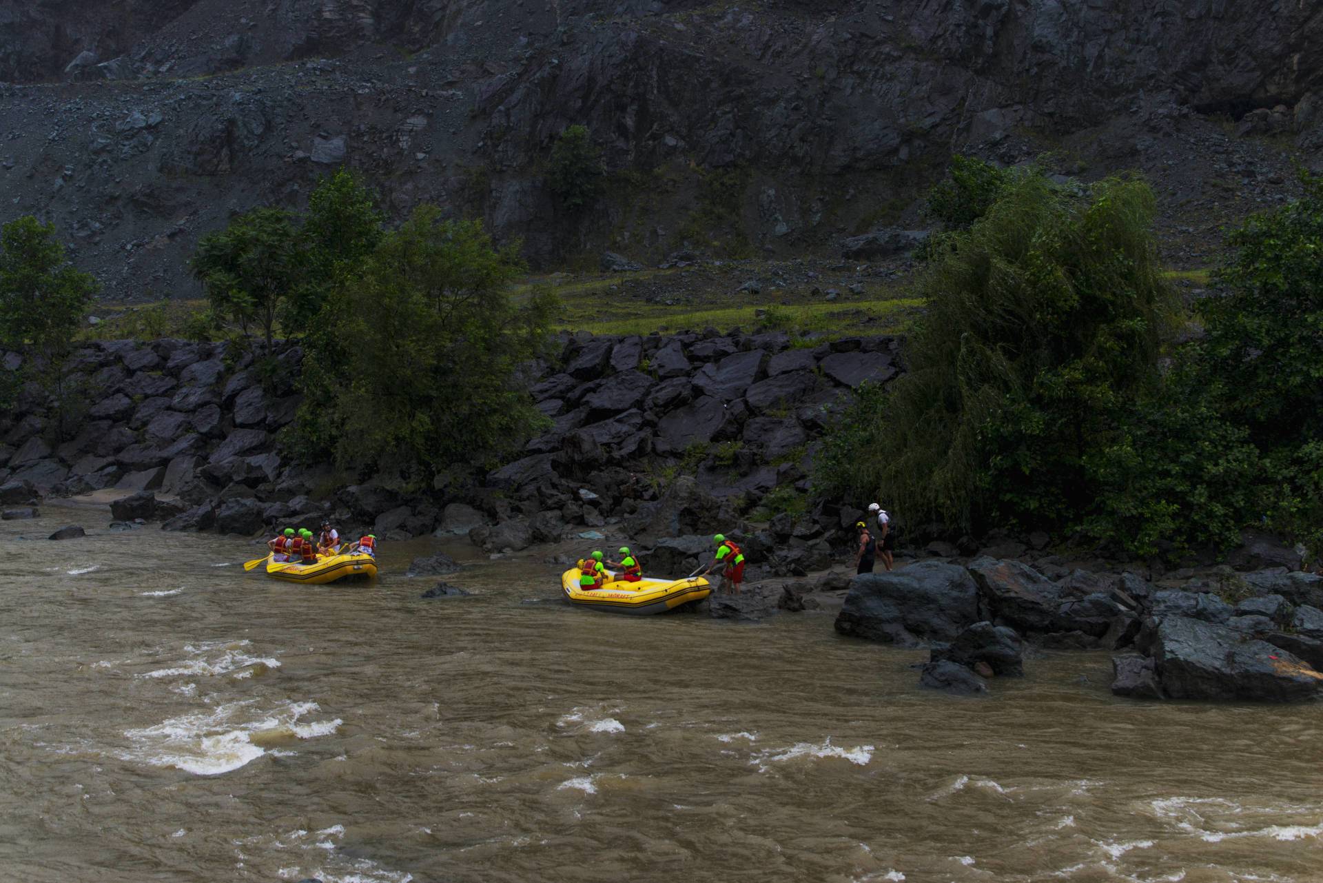 rafting