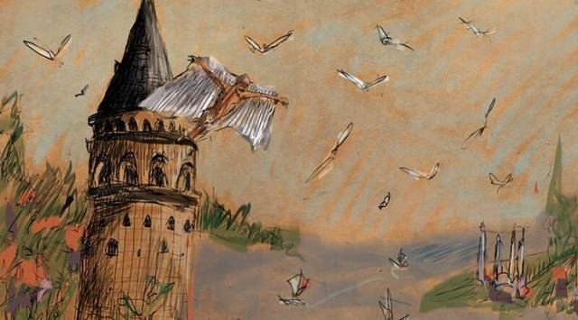 Hazarfen Ahmet Çelebi, Galata Kulesi’nin en meşhur efsanesinin sahibi. 