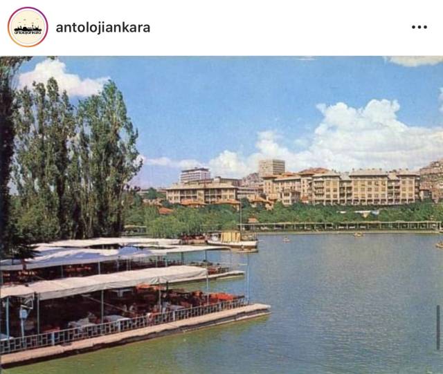 Ankara Gençlik Parkı’ndan 1970’li yılların başına ait güzel bir kare.