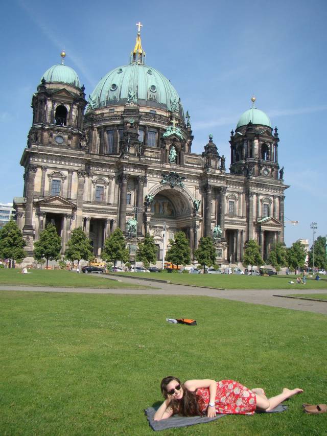 İpek Akkaya, Berlin’de bir dönem Erasmus yaptı.
