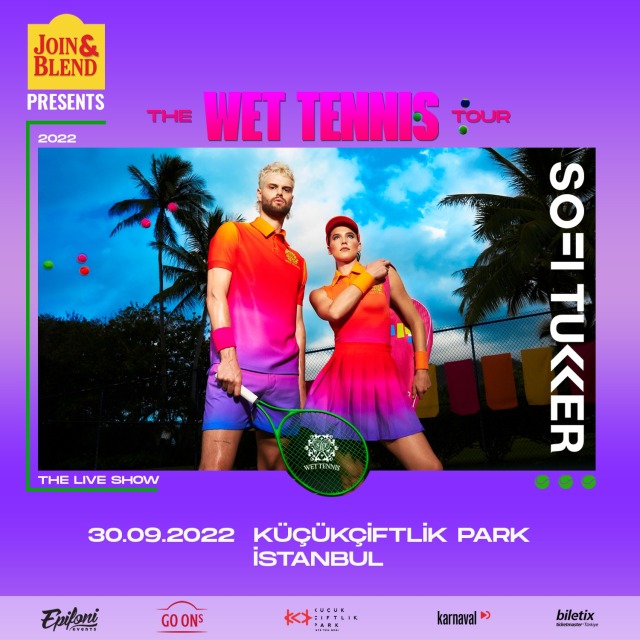 Sofi Tukker konserlerinin biletleri biletix.com’da.