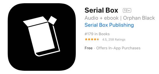 Serial Box kısa hikayeler ve epizotlar dinlemek için ideal bir platform.
