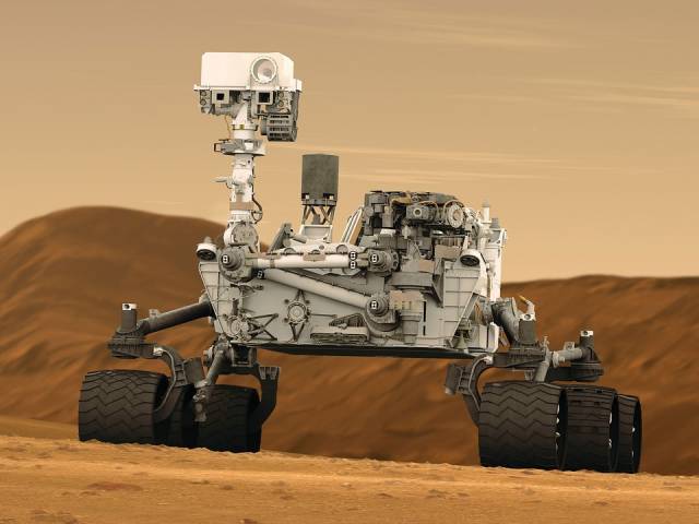 2012’de Mars’a giden Curiosity NASA’ya 2.5 milyar dolara mâl oldu. 