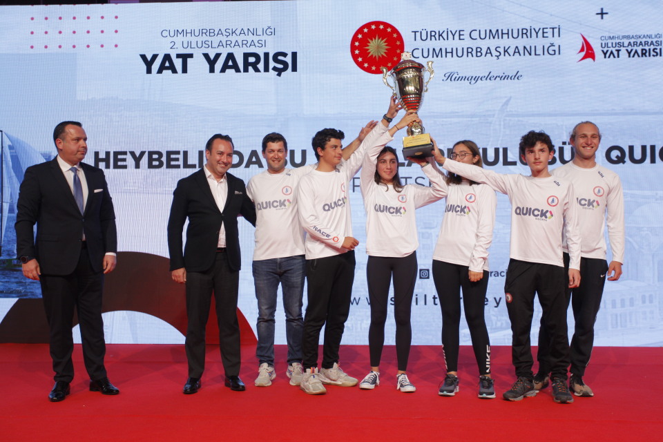 Cumhurbaşkanlığı Uluslararası Yat Yarışları birincisi, yine HSSK Quick Sigorta!