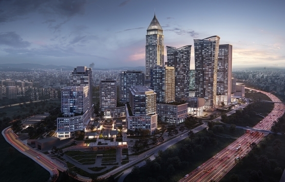 Yapımı süren İstanbul Finans Merkezi içinde yer alan projenin en yüksek binası Merkez Bankası, 352 metre yüksekliğiyle İstanbul’un en yüksek gökdeleni olacak.